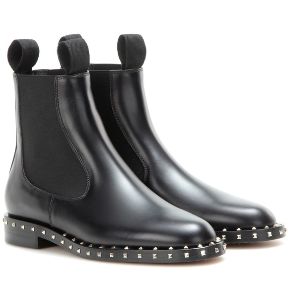 VALENTINO Rockstud embellished chelsea boots - Picture 1 of 8
